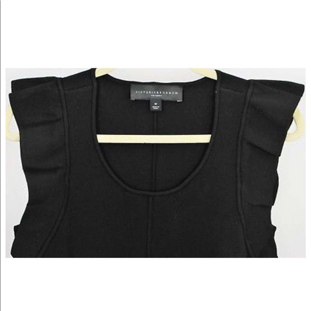 NWT Victoria Beckham Target Ruffle Sleeve Dress - Picture 3 of 8